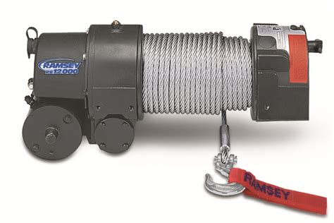 Ramsey Re12000 Electric Worm Drive Winch