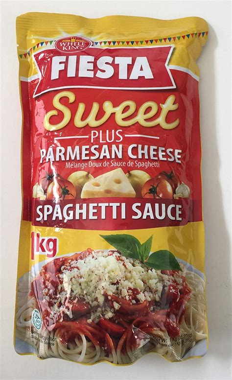Amazon Com Fiesta Sweet Spaghetti Sauce Plus Parmesan Cheese Kilo