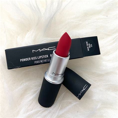 Mac Lipstick 💄 Powder Kiss 922 Werk Mac Lipstick Shades Mac Lipstick Mac Lipstick Colors