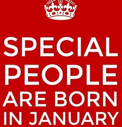 Happy Birthday Wishes For January Born Bday Jan Month Quotes