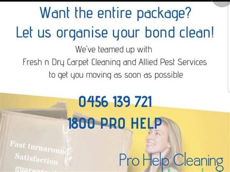 Professional & reliable end of. Bond & Carpet Cleaning & Pest Control | Fresh "N" Dry ...
