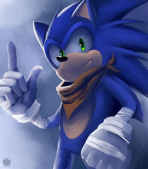 Sonic Boom Sonic By Chickenoverlord On Deviantart