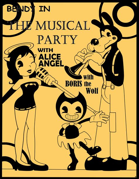 Poster Bendy And The Ink Machine By Missshirotokuro On Deviantart