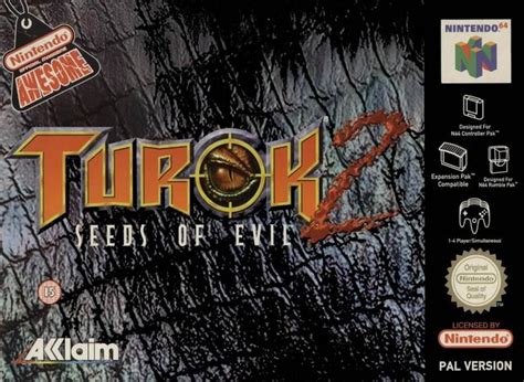 Turok 2 Seeds Of Evil For Nintendo 64 Sales Wiki Release Dates