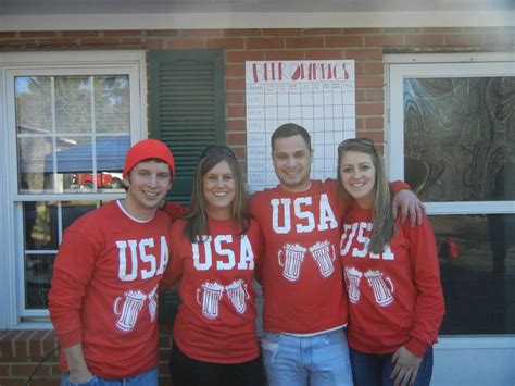 According to the company's website, it has shipped over 30,000 swim caps to. Custom T-Shirts for Beer Olympics Team Usa - Shirt Design ...