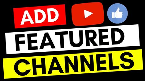 How to add featured channels on youtube. 🔴 How To Add Featured Channels On YouTube 2020 - YouTube