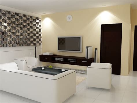 Desain ruang tv dengan warna natural. Desain Ruang TV Minimalis Sederhana dan Nyaman | RUMAH IMPIAN