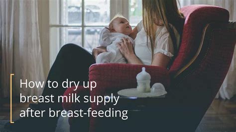 How To Dry Up Breast Milk After Breast Feeding