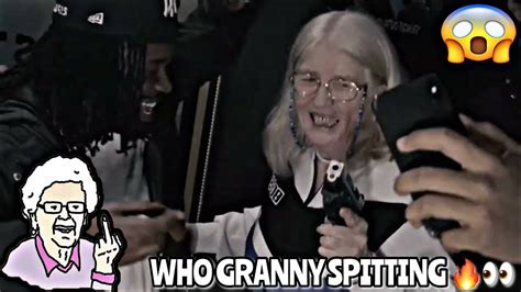 who granny spitting bars👀 aunt gale waddup remix music video reaction youtube
