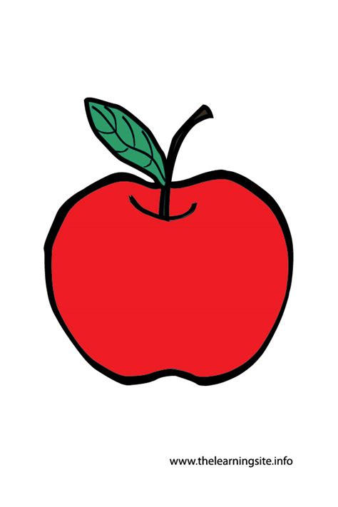 Apple Flashcard The Learning Site