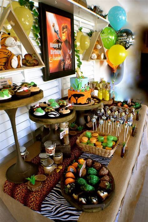 Maybe you would like to learn more about one of these? Disney Lion King First Birthday | Lion king birthday, Lion ...