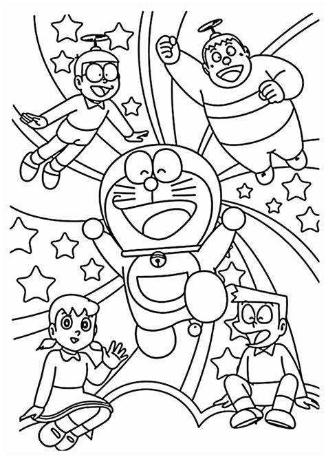 Kumpulan sketsa gambar doraemon dan nobita keren dan lucu terbaru. 21 Gambar Mewarnai Doraemon Untuk Anak-Anak