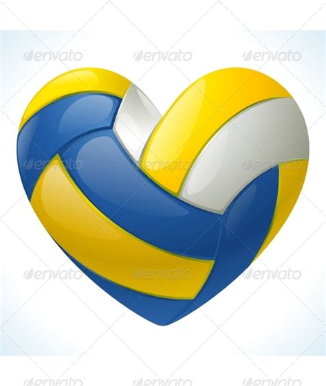 Check spelling or type a new query. Volleyball in the shape of heart by denis13 | GraphicRiver