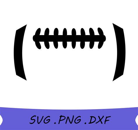 Football Laces Clip Art Svg