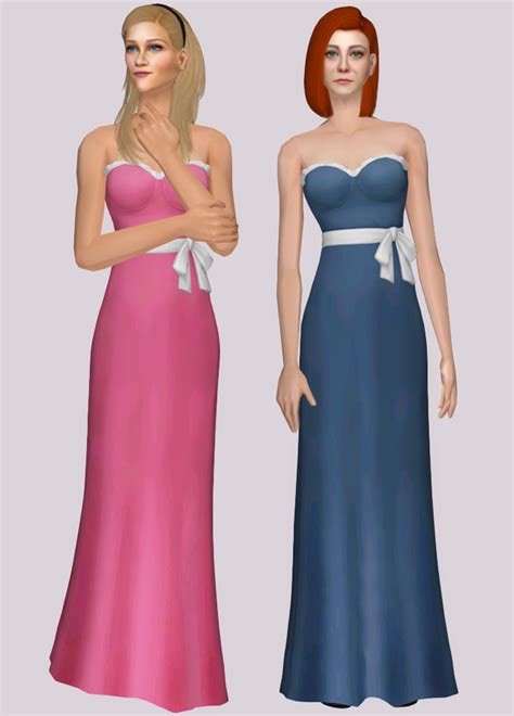 Vulrien Sims Dresses Strapless Dress Formal Evening Gowns