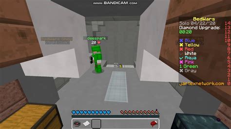Bedwars (map/minigame) minecraft pe maps. deespark Hacks (Minecraft Bedwars) - YouTube