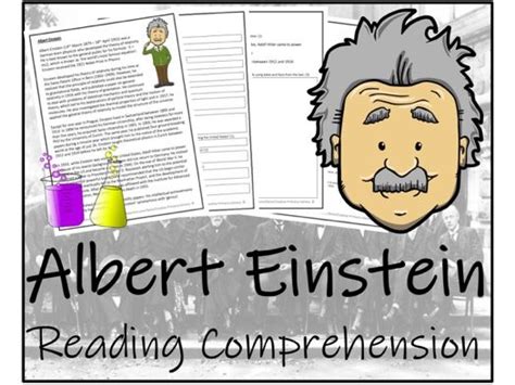 Uks2 Literacy Albert Einstein Reading Comprehension Activity