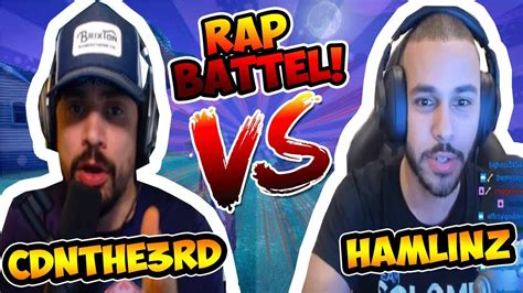 Rap Battle Cdnthe3rd Vs Hamlinz Fortnite Rap Compilation Barz Ceez