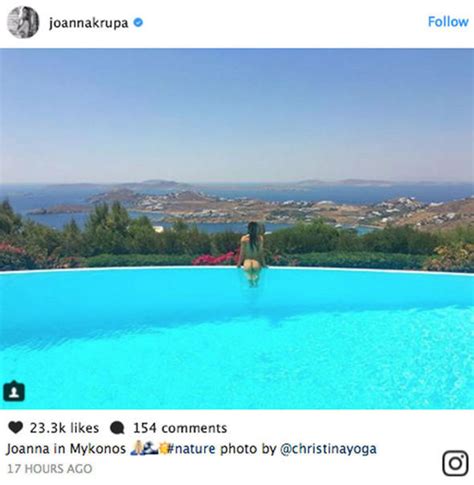 Joanna Krupa Puts On Eye Popping Display In Tiny Black Bikini