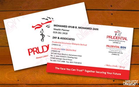 Banyak orang mencari contoh id card dengan format corel draw, mengapa demikian sebab sebagian besar para design terutama di bidang percetakan id card paling banyak menggunakan program. Indah Creative Design: Name Card PRUDENTIAL