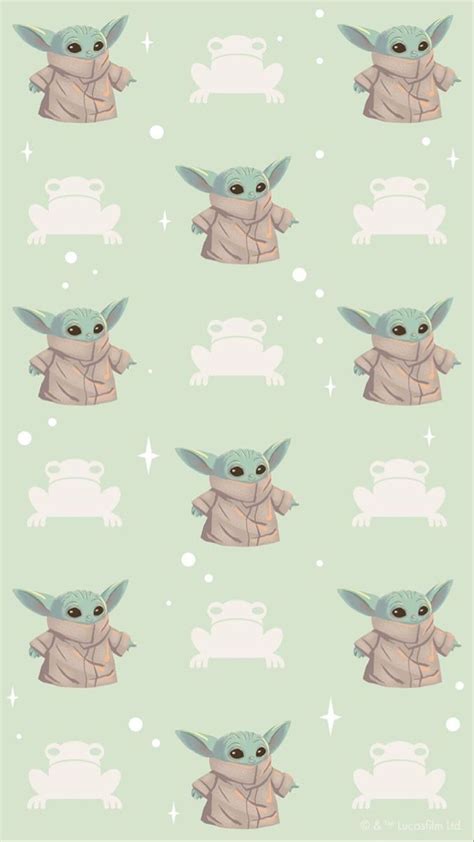 Baby Yoda Wallpaper Fondo De Pantalla Cute Cartoon Wallpapers Yoda