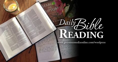 Daily Bible Reading Green Tree Media Photography Online Journal