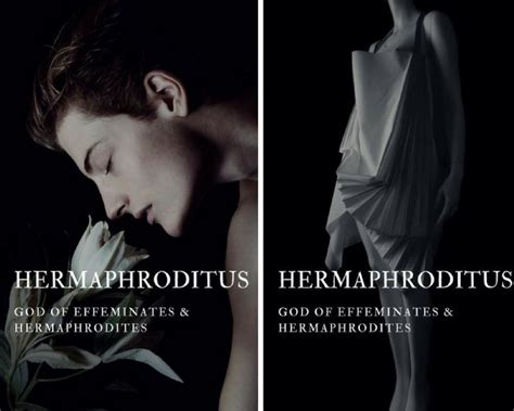 Hermaphroditus Greek God Of Effeminates Hermaphrodites Ancient