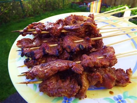 Clever Crafty Cookin Mama Teriyaki Beef Skewers Meat On Sticks
