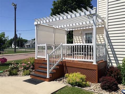 Coolaroo exterior roller shades block heat coolaroo exterior roller shades block heat and glare while increasing daytime privacy. Pin by Budget Blinds of Sioux Falls on Exterior Shades ...