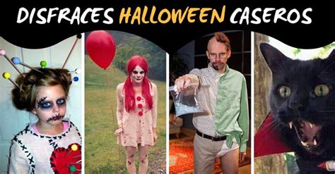 Check spelling or type a new query. +40 Disfraces Caseros para Halloween【Niños, Adultos ...