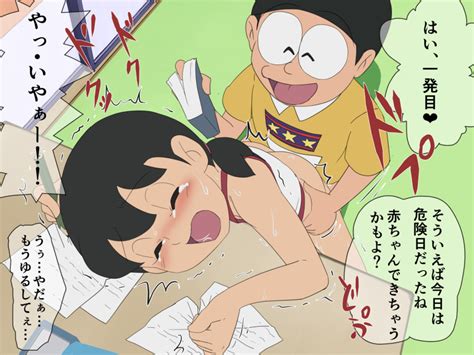 Tasrr Minamoto Shizuka Nobi Nobita Doraemon Highres Translation