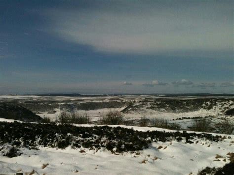 The Hole Of Horcum North York Moors On A Snowy March Day Local Legends