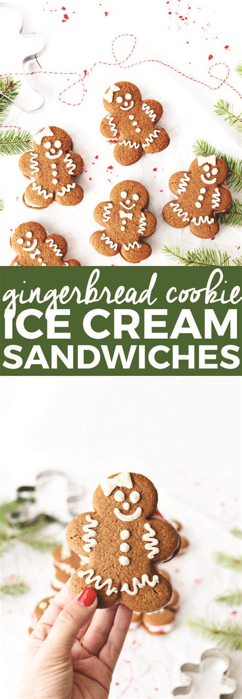 The official archway® pinterest feed. Soft Gingerbread Man Cookies + Ice Cream Sandwiches ...