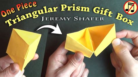 We did not find results for: Triangular Prism Gift Box (no music) - YouTube