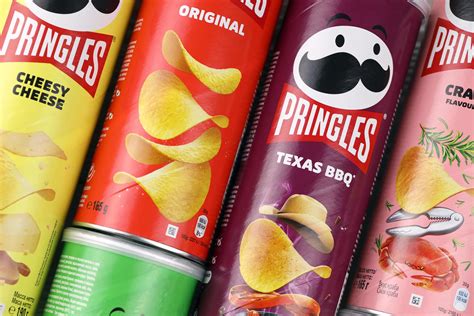 Producto Pringles Con Nuevo Logo Pringles Es Una Marca De Papas Fritas