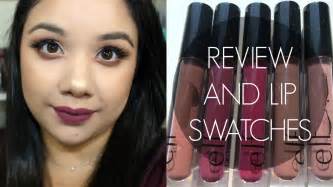 New Elf Liquid Matte Lipsticks Review And Lip Swatches Youtube