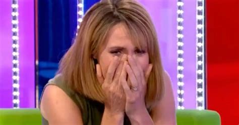 alex jones breaks down in tears live on air after emotional chat with guest ok magazine