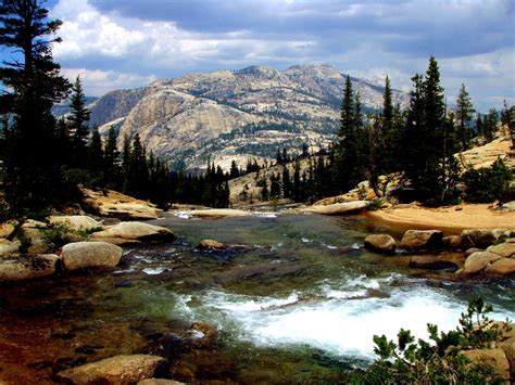 Tuolumne River On A Hike On The Pacific Crest Trail Pacific Crest Trail