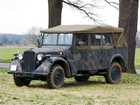 Horch 901 Kfz 15 1937 1943 Click On Image To Enlarge Military