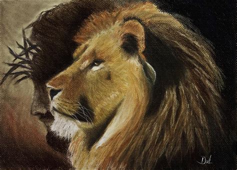 Lion Of Judah Pastel By Dale Bradley