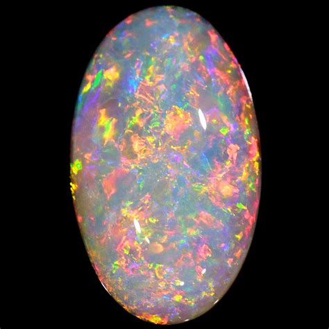 Rainbow Oval Dark Opal 366 Ct Opal Galaxy