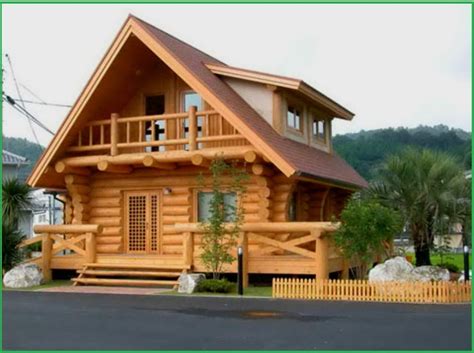 Desain Rumah Kayu Klasik Amerika - Deagam Design