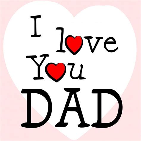 Free Stock Photo Of I Love Dad Represents Happy Fathers Day And