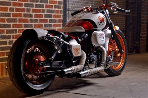 A walkaround of our new honda vt 750 spirit bobber kit from blue collar bobbers! HRB'S CAFE INFLUENCED BOBBER | VT 750 by Houston Retro ...