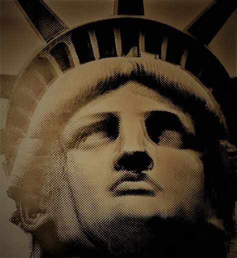 Lady Liberty In Sepia Photograph By Rob Hans Fine Art America