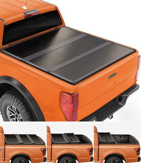 Tiptop Tri Fold Hard Tonneau Cover Truck Bed Frp On Top For