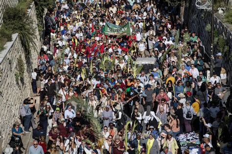 Palm Sunday In Jerusalem Middle East Monitor