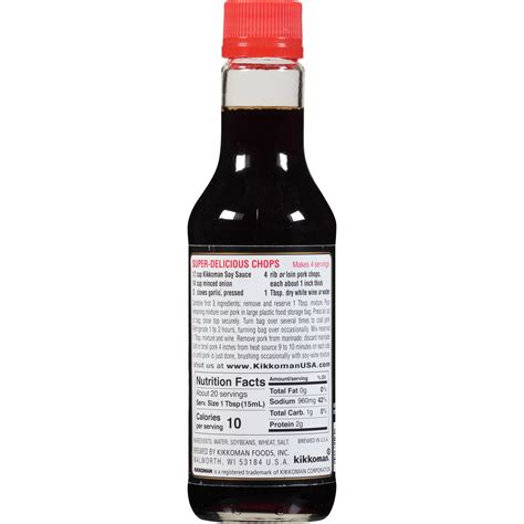 Kikkoman Naturally Brewed Soy Sauce 10 Fl Oz Shipt