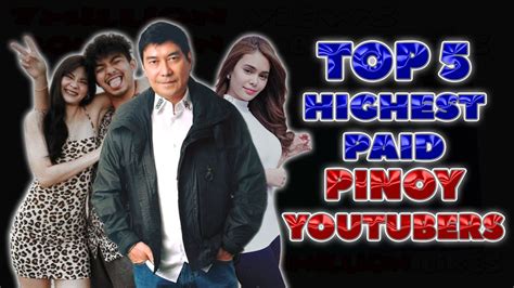 top 5 highest paid filipino youtubers 2020 youtube