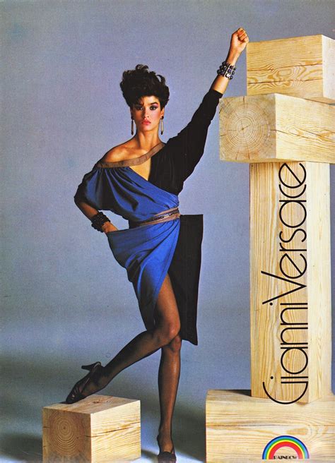 Janice For Gianni Versace 1983 Gianni Versace Fashion Fashion 1980s